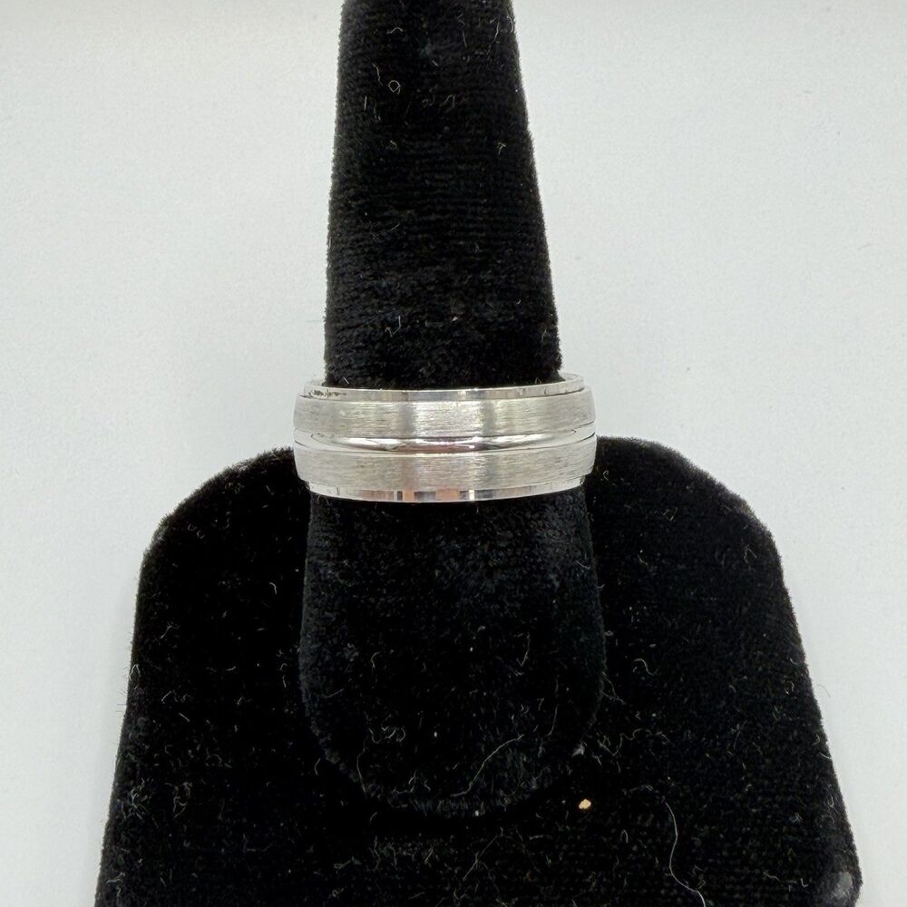 Heavy Sterling Silver 925 Band Ring Size 9